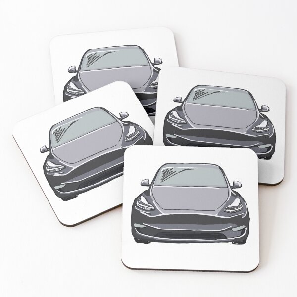 Item preview, Light Grey Electric SUV Vehicle Drawing Sketch designed and sold by laughingwillows.