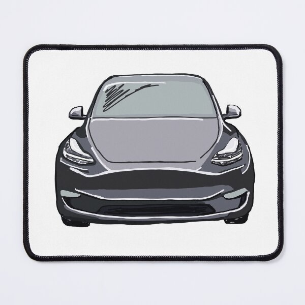 Item preview, Light Grey Electric SUV Vehicle Drawing Sketch designed and sold by laughingwillows.