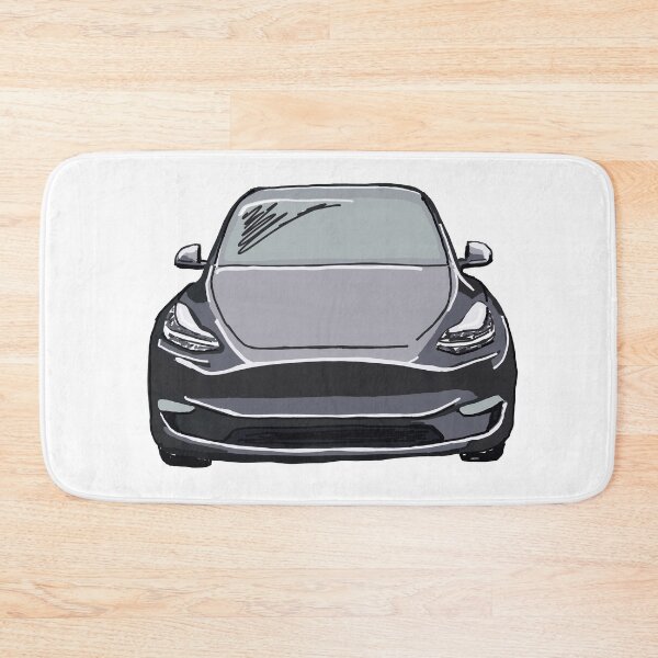 Item preview, Light Grey Electric SUV Vehicle Drawing Sketch designed and sold by laughingwillows.