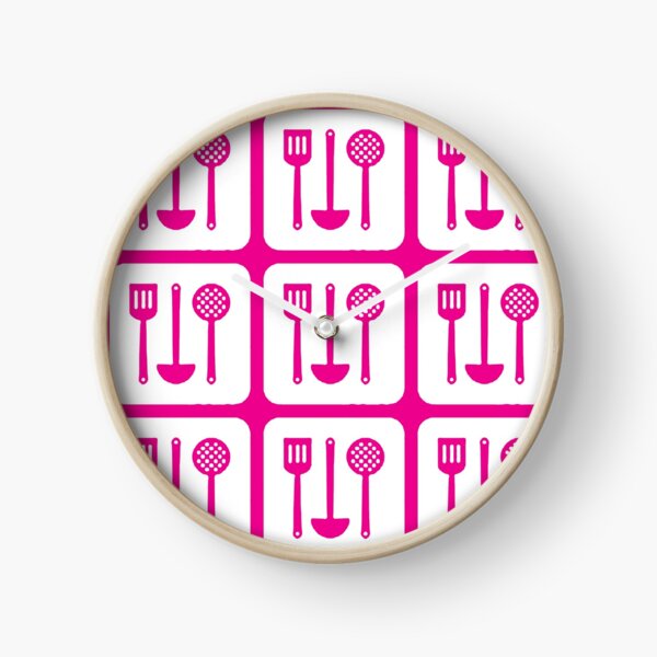 I love cooking kitchen Clock