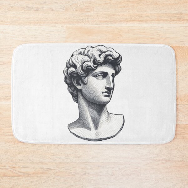 Item preview, Roman Male Bust Digital Art designed and sold by GeneralDaily.