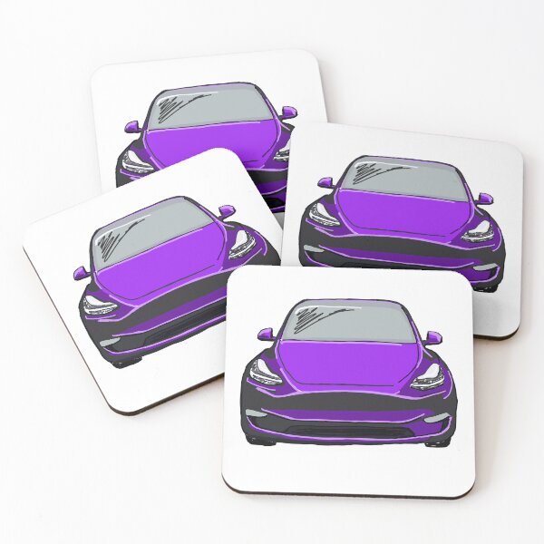 Item preview, Purple Electric SUV Vehicle Drawing Sketch designed and sold by laughingwillows.