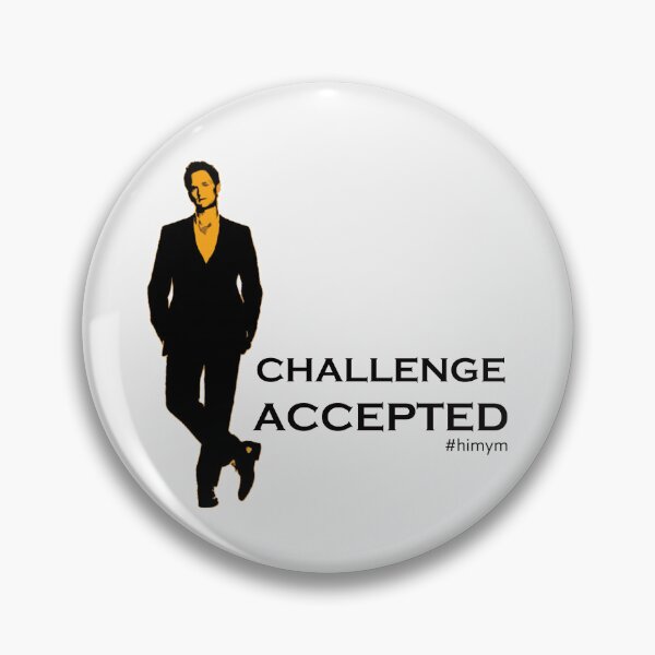 Item preview, Challenge Accepted designed and sold by Fanverse Merchandise.