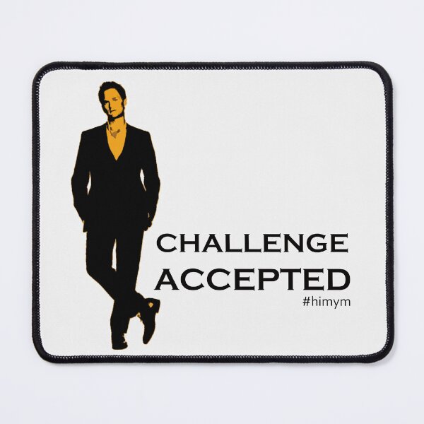 Item preview, Challenge Accepted designed and sold by Fanverse Merchandise.