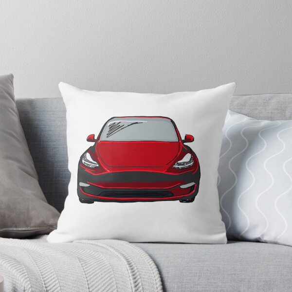Item preview, Red Electric SUV Vehicle Drawing Sketch designed and sold by laughingwillows.