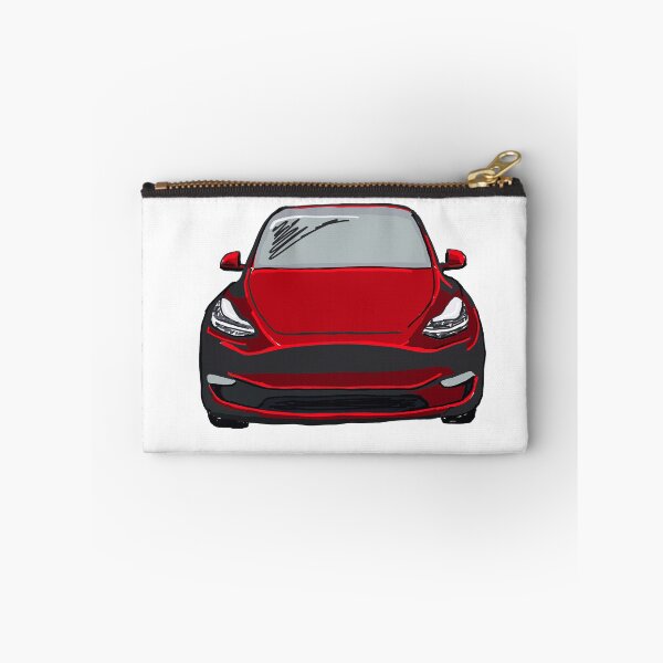 Item preview, Red Electric SUV Vehicle Drawing Sketch designed and sold by laughingwillows.