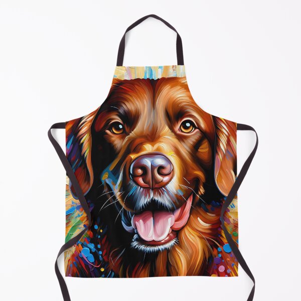 Item preview, Chesapeake Bay Retriever Dog Portrait Acrylic Art Print Pet Portrait Gifts for Dog Lovers designed and sold by Puppy Puzzles Plus.