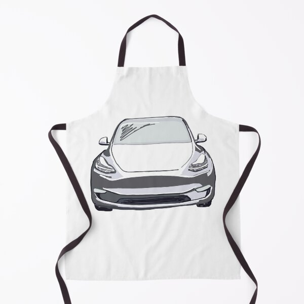 Item preview, White Electric SUV Vehicle Drawing Sketch designed and sold by laughingwillows.