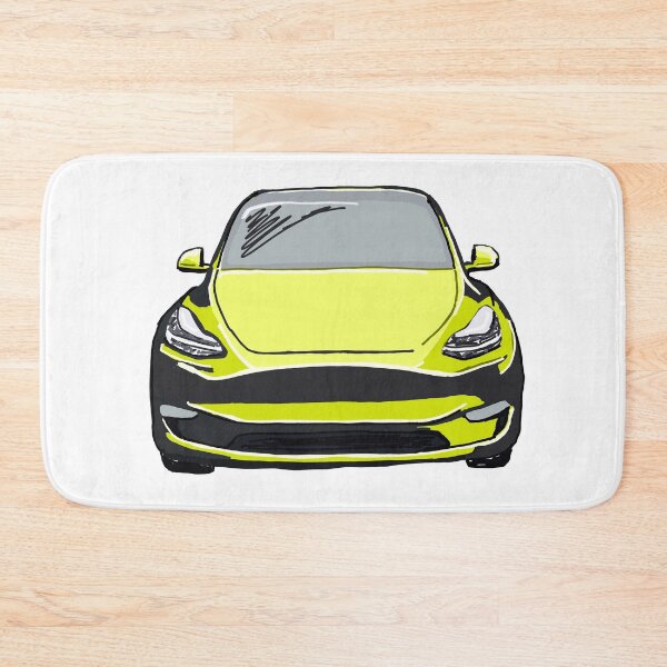 Item preview, Yellow Electric SUV Vehicle Drawing Sketch designed and sold by laughingwillows.