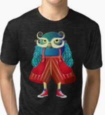 My Owl Red Pants Tri-blend T-Shirt
