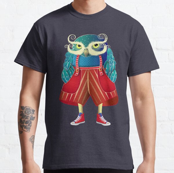 My Owl Red Pants Classic T-Shirt