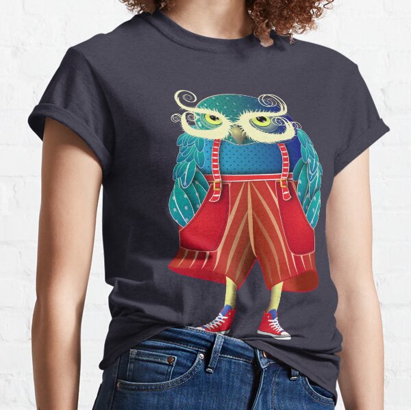 My Owl Red Pants Classic T-Shirt