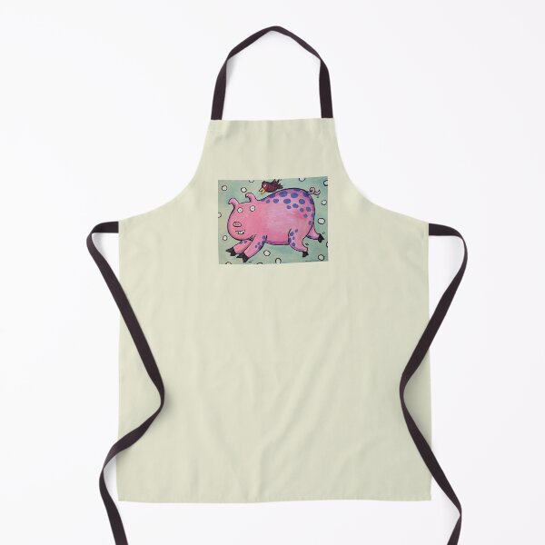 Item preview, Pink pig with bird designed and sold by BonnieCreative.
