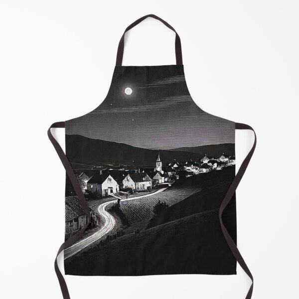 Item preview, village under the moonlight designed and sold by OpraOpra.