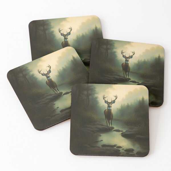 Item preview, A buck at a creek designed and sold by Greezey.