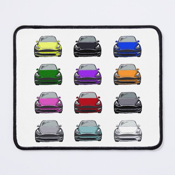 Item preview, Rainbow of colors Electric SUV Vehicle Drawing Sketch designed and sold by laughingwillows.