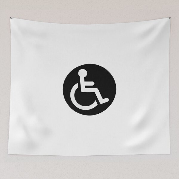 Item preview, Digital Handicap Wheelchair Sign designed and sold by GeneralDaily.
