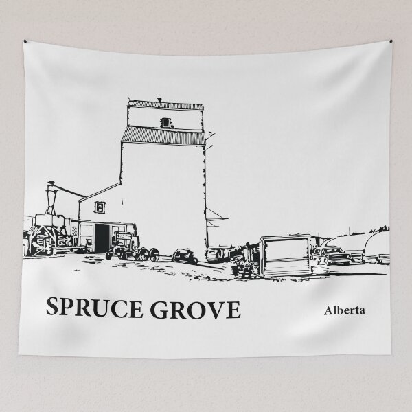 Item preview, Spruce Grove Alberta designed and sold by Lakeric Cityscapes.
