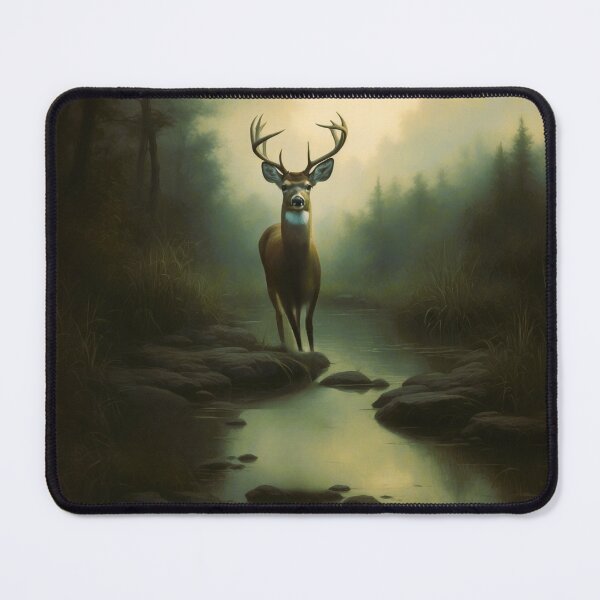 Item preview, A buck at a creek designed and sold by Greezey.