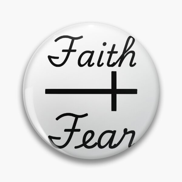 Item preview, Faith Over Fear, black designed and sold by Redeemed365.