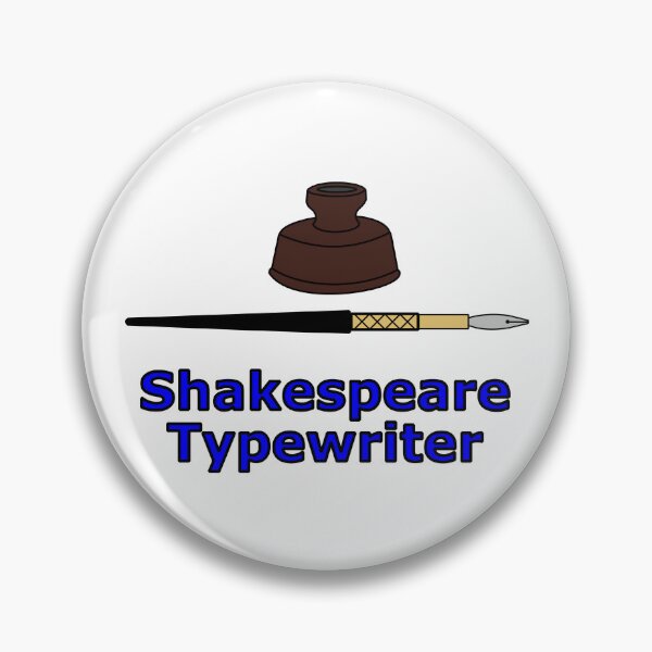 Item preview, Shakespeare Typewriter designed and sold by ShowBoots.