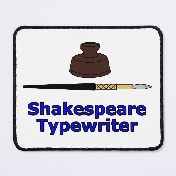 Item preview, Shakespeare Typewriter designed and sold by ShowBoots.