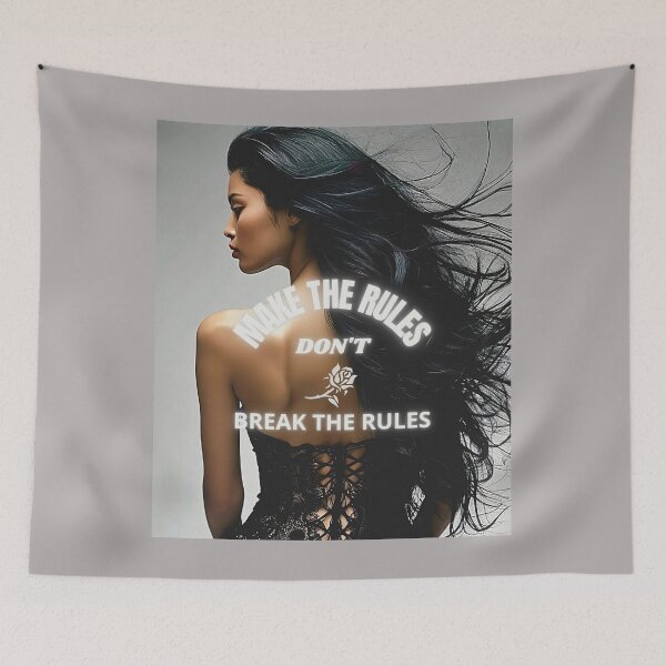 Item preview,  "Make The Rules" Empowerment Print designed and sold by MelissaMelovich.