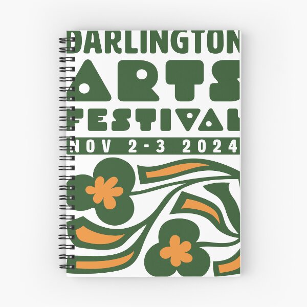 Artikelvorschau, Plakatdesign 2024 von Travis Weerts (grün) entworfen und verkauft von Darlington Arts Festival.