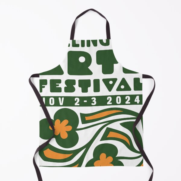 Item preview, 2024 poster design by Travis Weerts (green) designed and sold by Darlington Arts Festival.