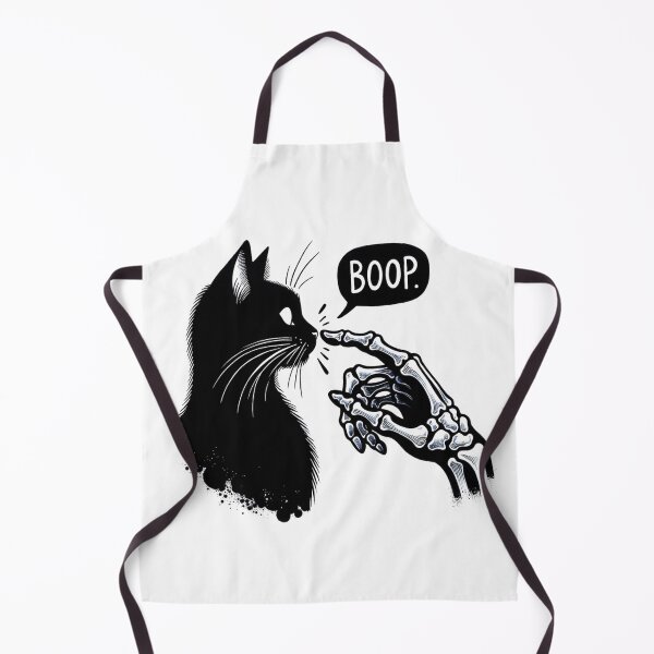 Item preview, Skeleton Hand Boop Cat designed and sold by Ginngers.