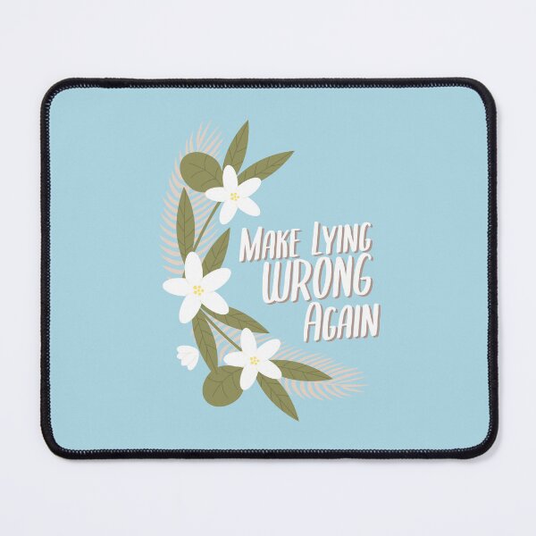 Item preview, Make Lying Wrong Again designed and sold by GuesthozGraphix.