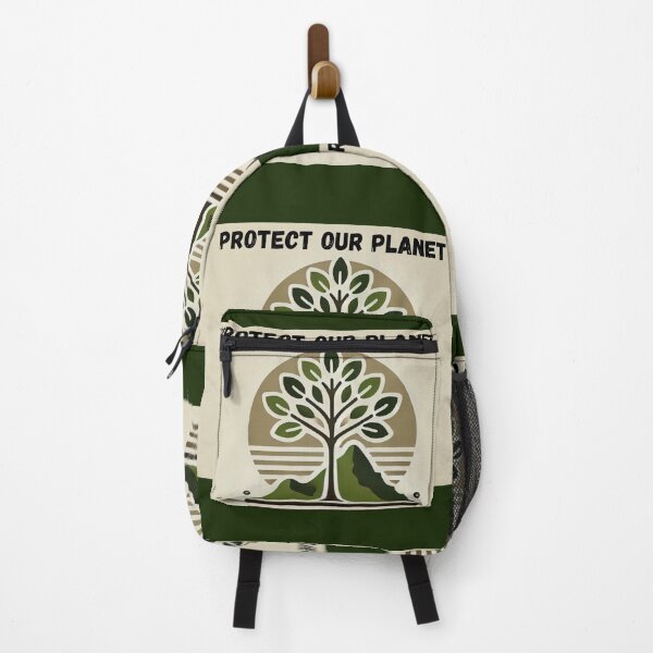 Item preview, Minimalist Nature Design | Protect Our Planet Eco-Friendly Art designed and sold by alkareem-ca.