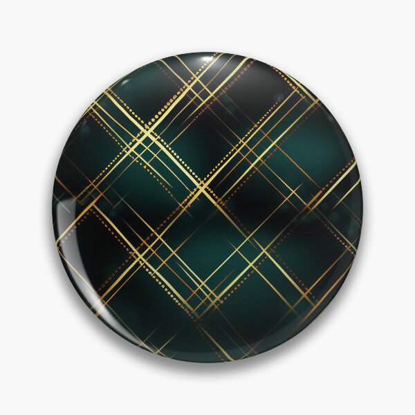 Item preview, Elegant Gold & Dark Green Christmas Plaid. Christmas Pattern. designed and sold by DesignHouse07.