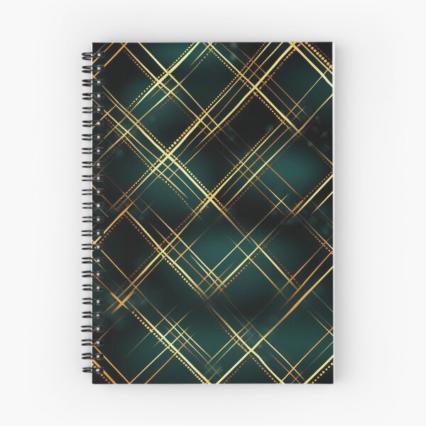 Item preview, Elegant Gold & Dark Green Christmas Plaid. Christmas Pattern. designed and sold by DesignHouse07.