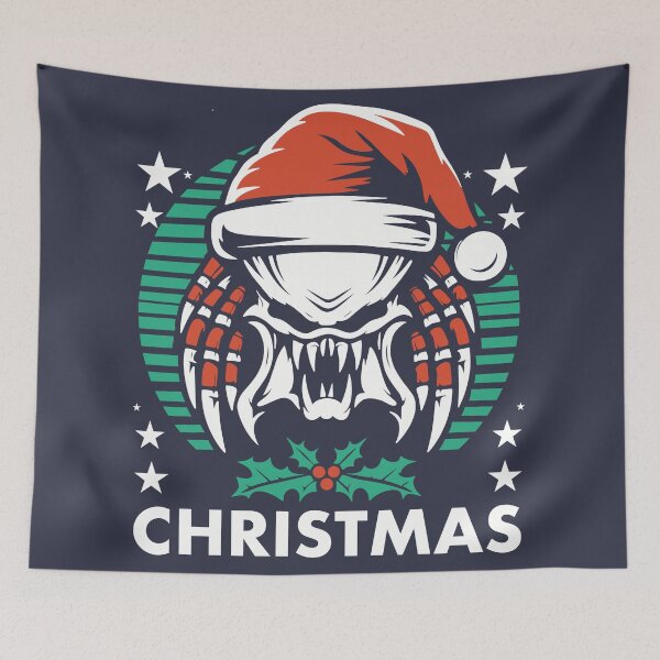Item preview, Christmas Predator designed and sold by ChunkByChunk.