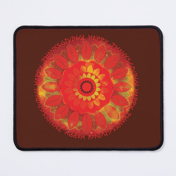 Item preview, Happy Thanksgiving mandala designed and sold by EMMA0453.