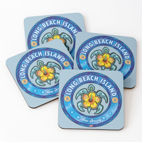 Item preview, Long Beach Island NJ sea turtle hibiscus designed and sold by studioss76.