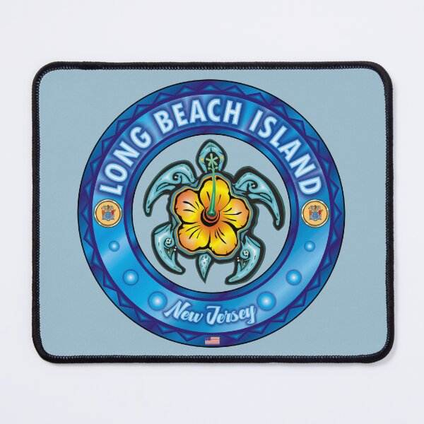 Item preview, Long Beach Island NJ sea turtle hibiscus designed and sold by studioss76.