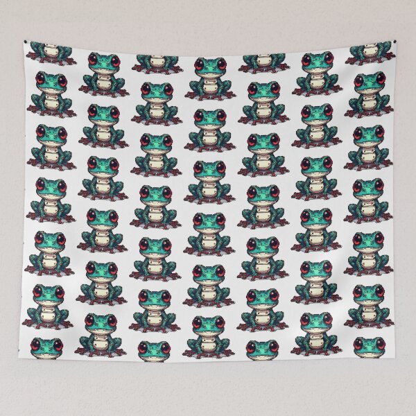 Item preview, Pixel Hues of the Poison Dart Frog designed and sold by NaturePixel.