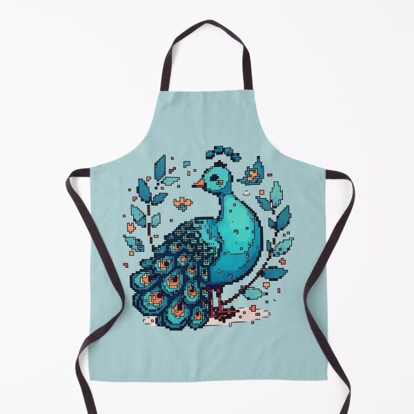 Item preview, Pixel Plumage of the Peacock's Pride designed and sold by NaturePixel.