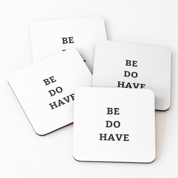 Item preview, BE DO HAVE quote manifesting designed and sold by Camilovelove.
