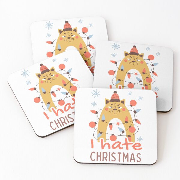 Item preview, Grumpy Cat: I Hate Christmas designed and sold by ProWittyDesigns.