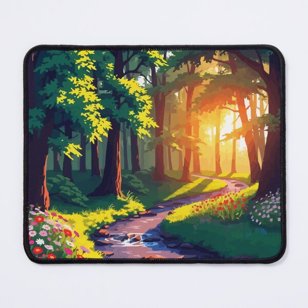 Item preview, Pixel Forest at Dawn's First Light designed and sold by NaturePixel.