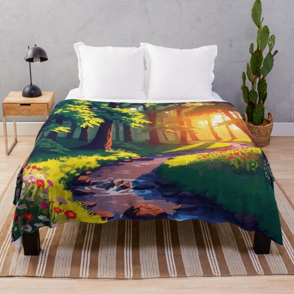 Item preview, Pixel Forest at Dawn's First Light designed and sold by NaturePixel.