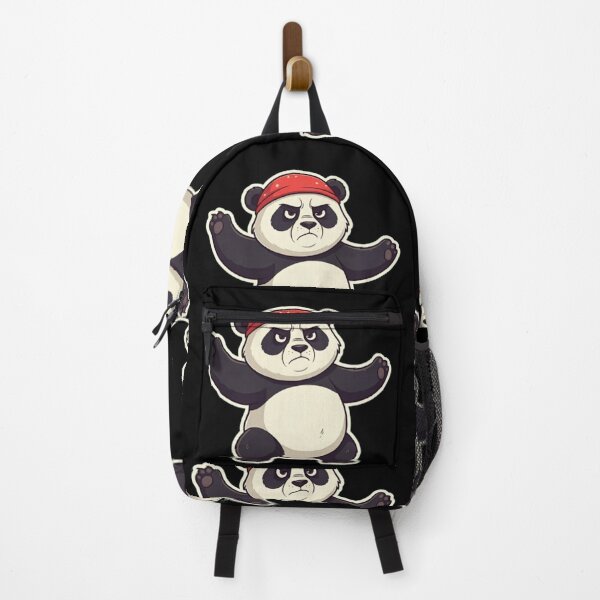 Item preview, Grumpy Panda Fighter designed and sold by StickersRyous.