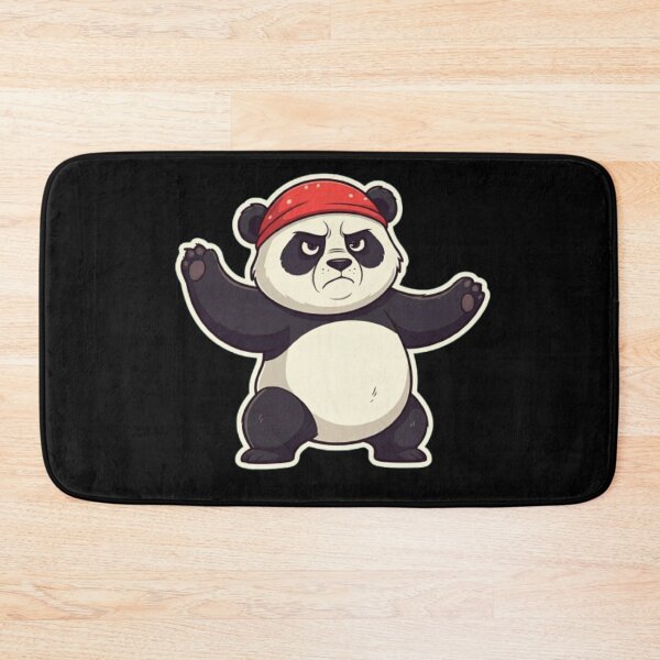 Item preview, Grumpy Panda Fighter designed and sold by StickersRyous.