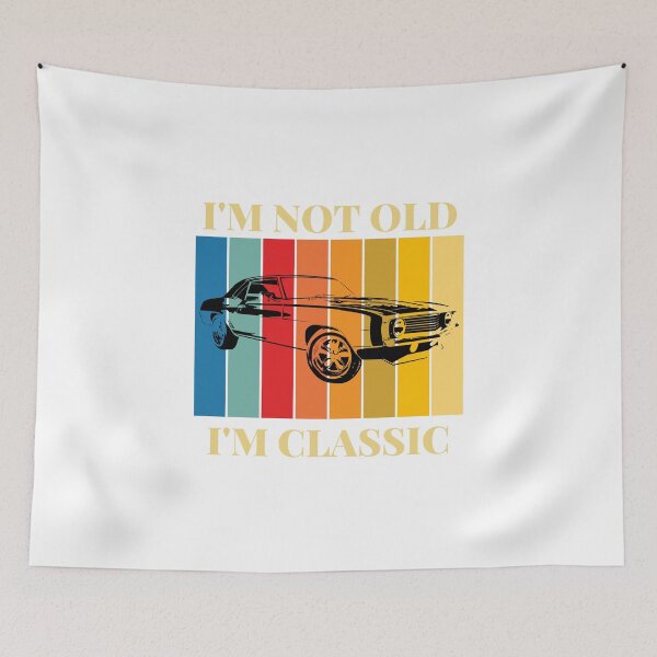 Item preview, I'm not old I'm classic.  designed and sold by NicMacTees.