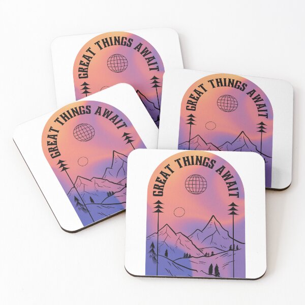 Item preview, Great things await.  designed and sold by NicMacTees.