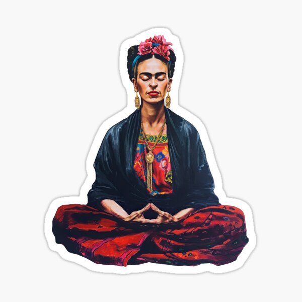 Item preview,  Frida Kahlo Meditation designed and sold by TeeARTHY.