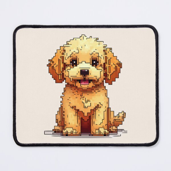 Item preview, Pixel Fluff and Goldendoodle Fun designed and sold by NaturePixel.